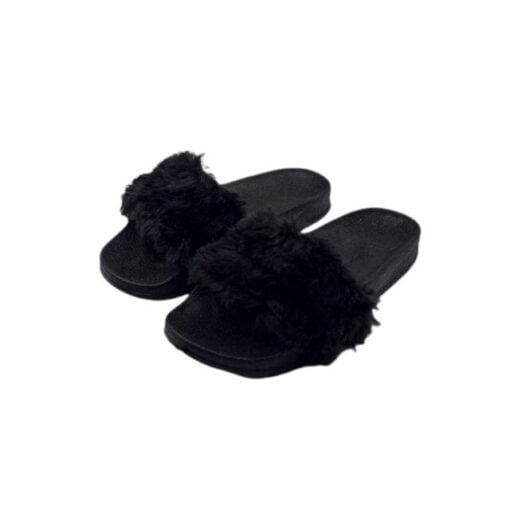 Fur Flip Flop Slippers