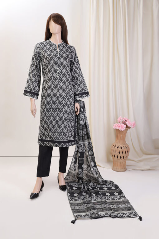 Unstitched Lawn Suit for Women's