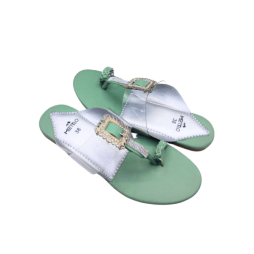 Fancy Green Slippers for women’s